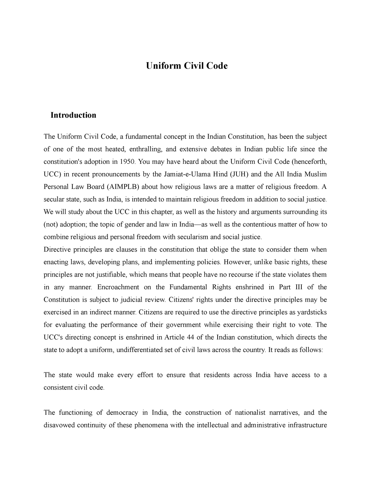 uniform-civil-code-lecture-notes-12-uniform-civil-code-introduction