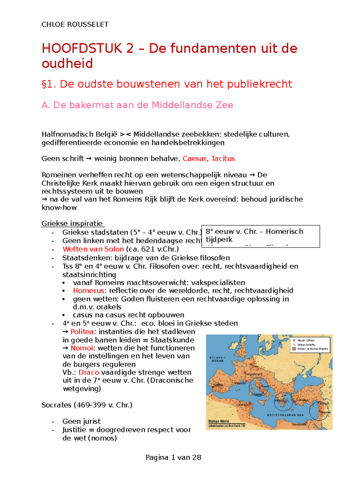 Geschiedenis Van Het Publiekrecht Hoofdstuk 2 - HOOFDSTUK 2 – De ...