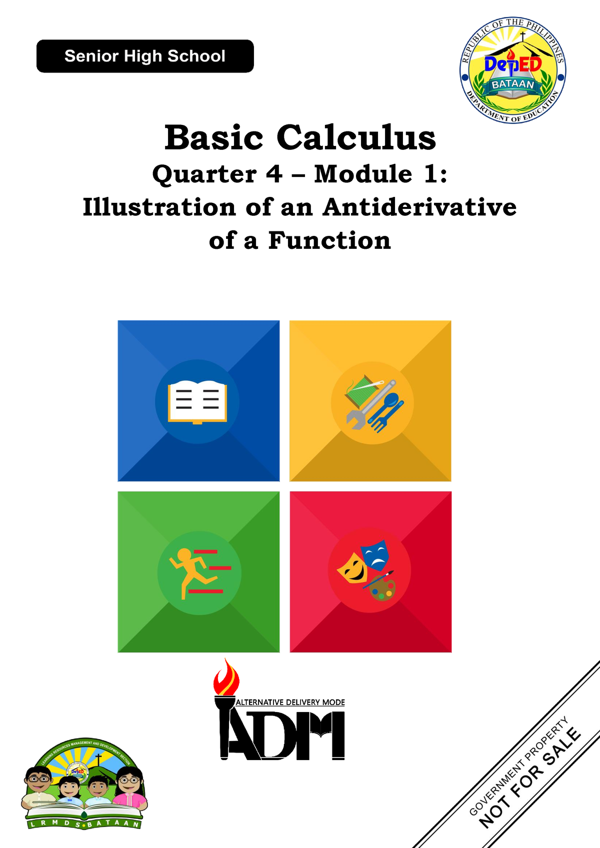 Basic Calculus Q4 Mod1 Illustration Of An Antiderivative Of A Function Basic Calculus Quarter 9953