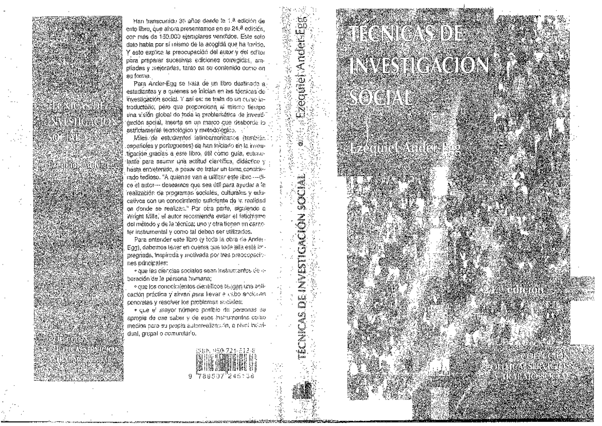02 Ander-EGG Ezequiel-Caps 1 y 2 - introducción a la metodología de la