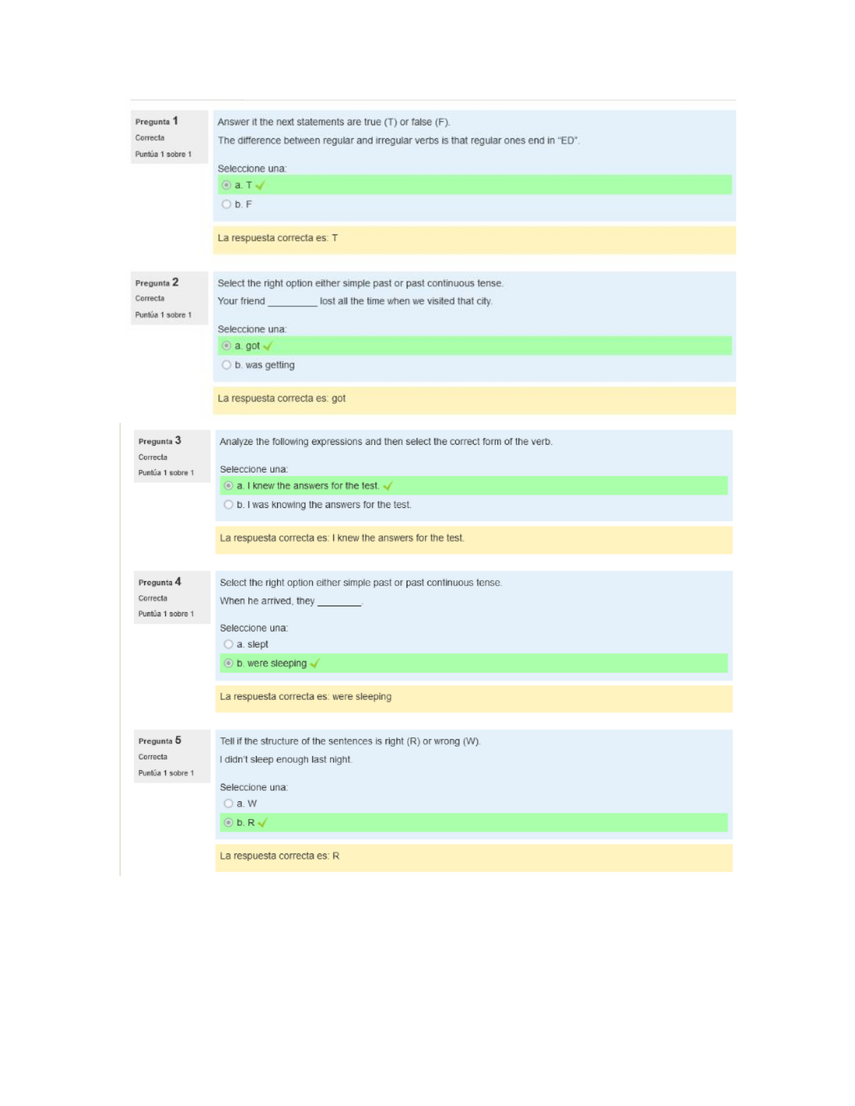 assignment 3 questionnaire u2 idioma extranjero 2