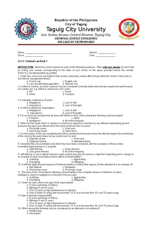 Article III section 5 - Article III BILL OF RIGHTS Section 1. No person ...