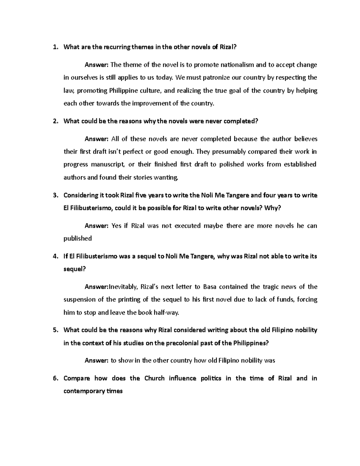 Z19 - Lec notes - What are the recurring themes in the other novels of ...