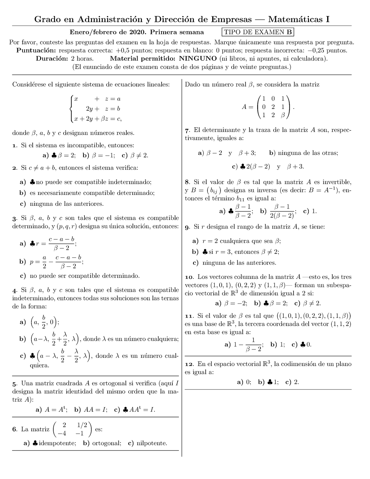 2019 20 Febrero TIPO B - Exmanen 2019 Contabilidad UNED - Grado En ...