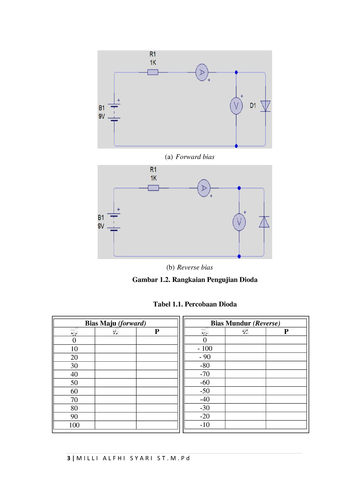 Modul Praktikum P. Elektronika-2 - 3 | M I L L I A L F H I S Y A R I S ...