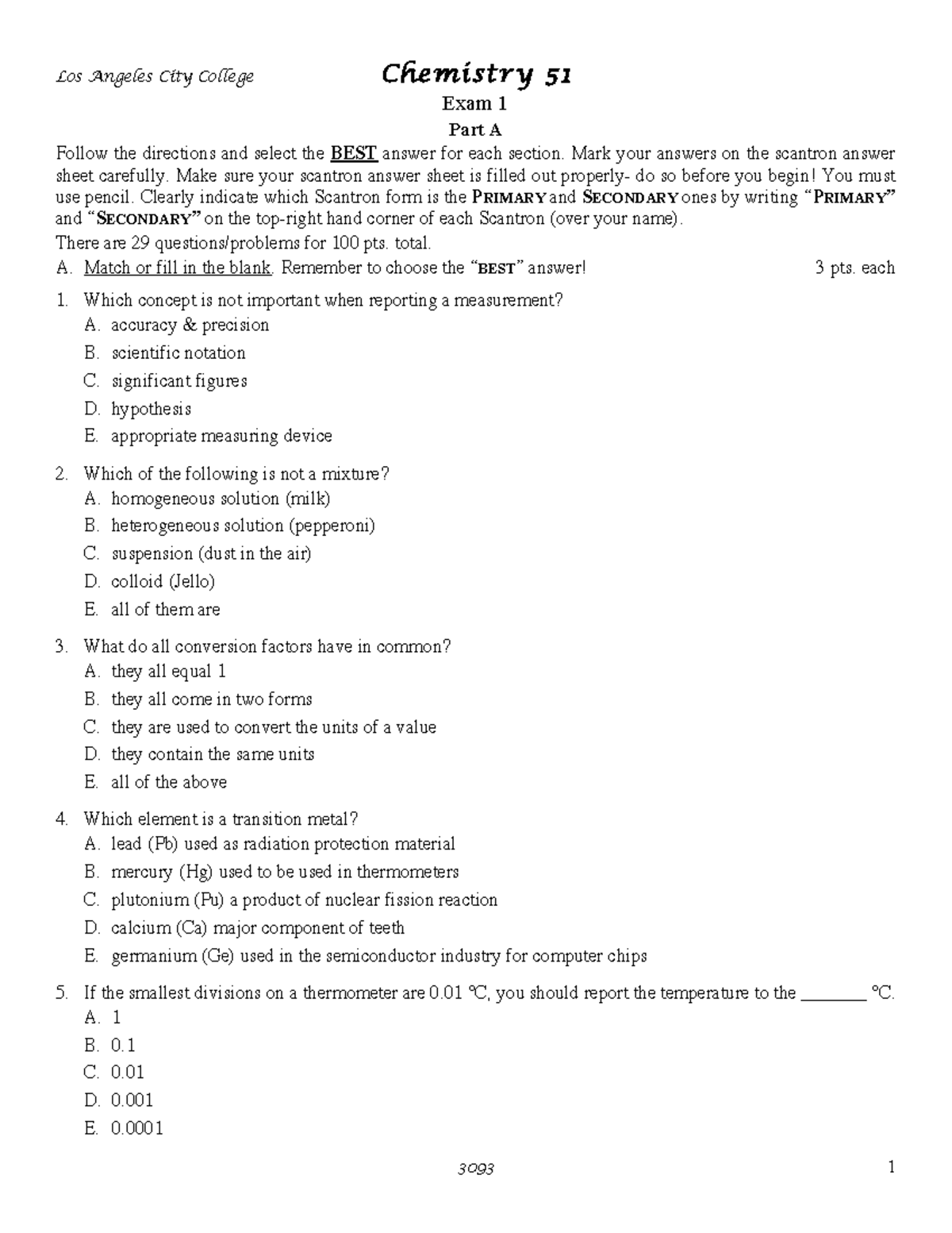 c51-e1-sample-chem-51-practice-test-exam-1-part-a-follow-the