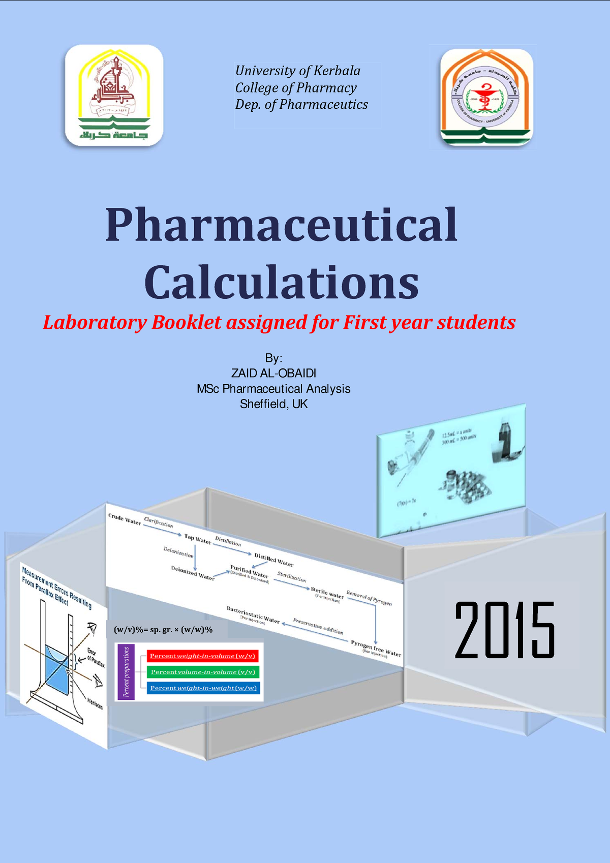 305946776 Pharmaceutical Calculations Lab 1 - Pharmaceutical ...