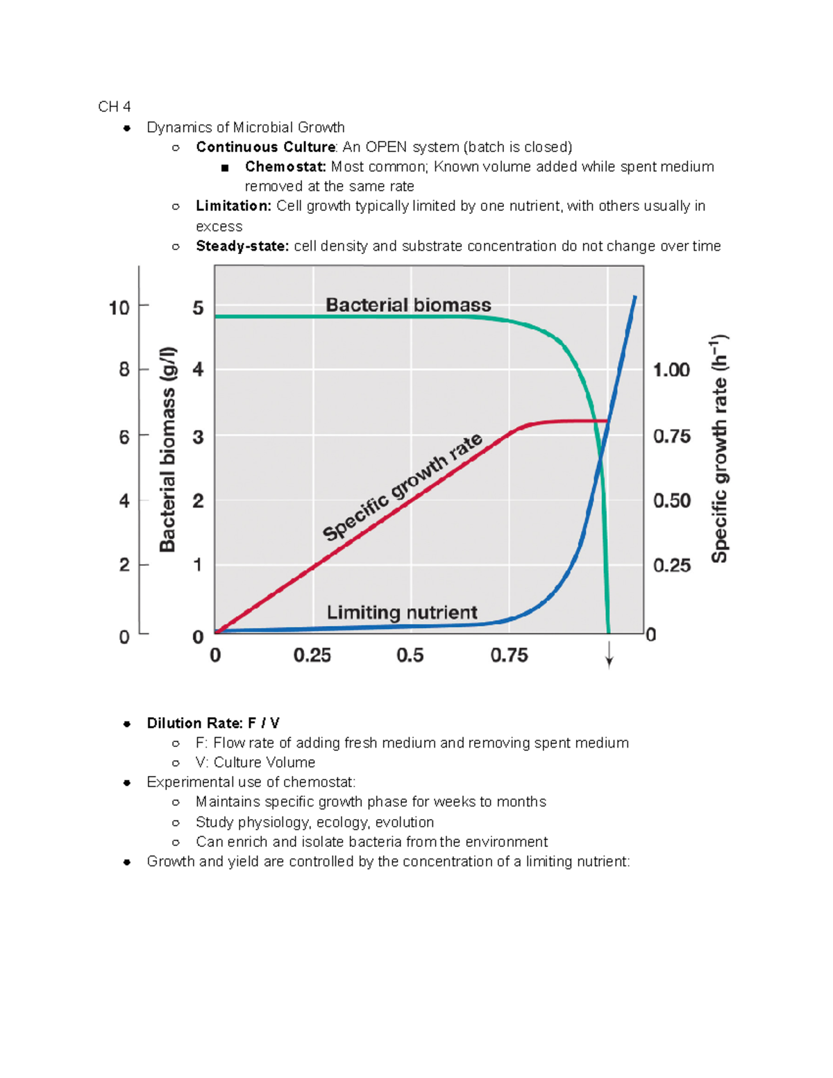 Lecture 12 Microbial Growth and Its Control CH 4 Dynamics of