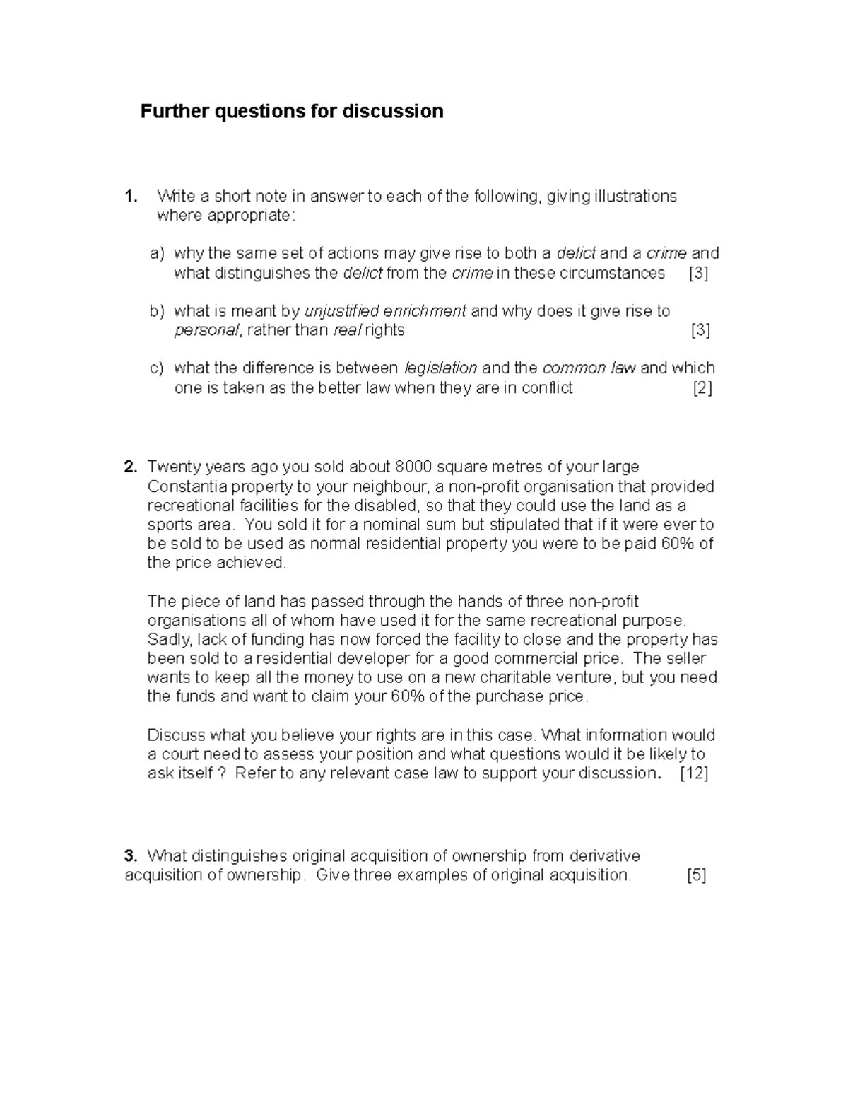 real-property-more-revision-questions-e-further-questions-for