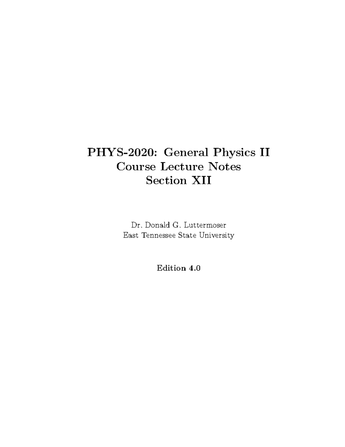 Spherical or Curved Mirrors and Lenses Study Notes 2 - PHYS-2020 ...