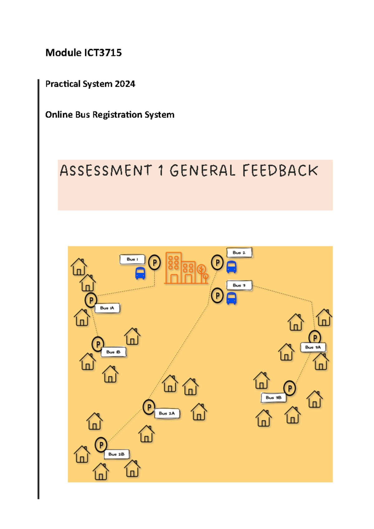 Assessment 1 General Feedback - Module ICT Prac&cal System 202 4 Online ...