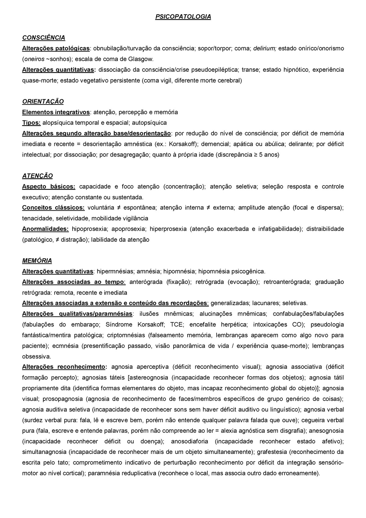 DESORIENTACIÓN ALOPSÍQUICA O TEMPOROESPACIAL