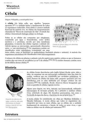 Ciclo celular – Wikipédia, a enciclopédia livre