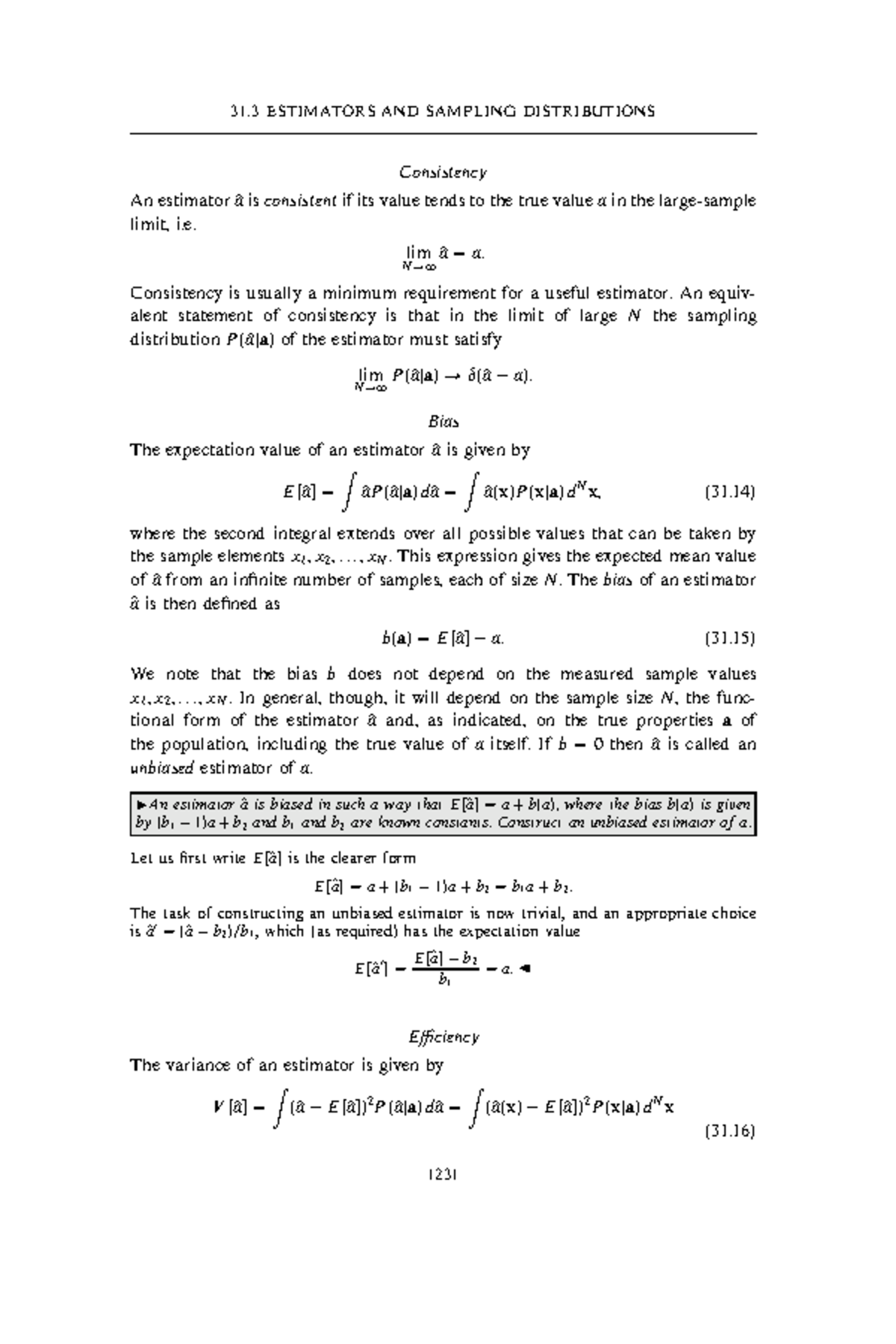 ESTIMATORS AND SAMPLING DISTRIBUTIONS - 31 ESTIMATORS AND SAMPLING ...