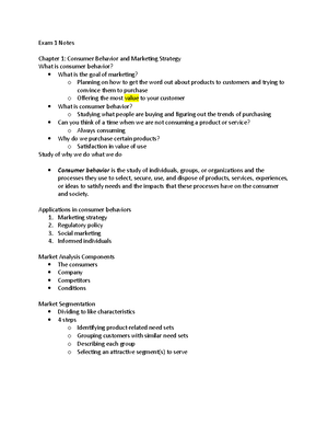 Consumer Behavior Exam 2 Study Guide - 2) Shelby wears Tommy Hilfiger ...
