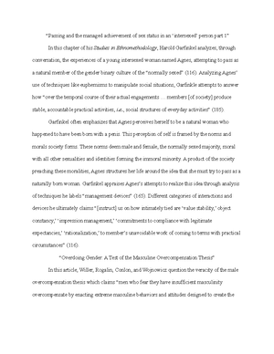 Overdoing gender: a test of the masculine overcompensation thesis image