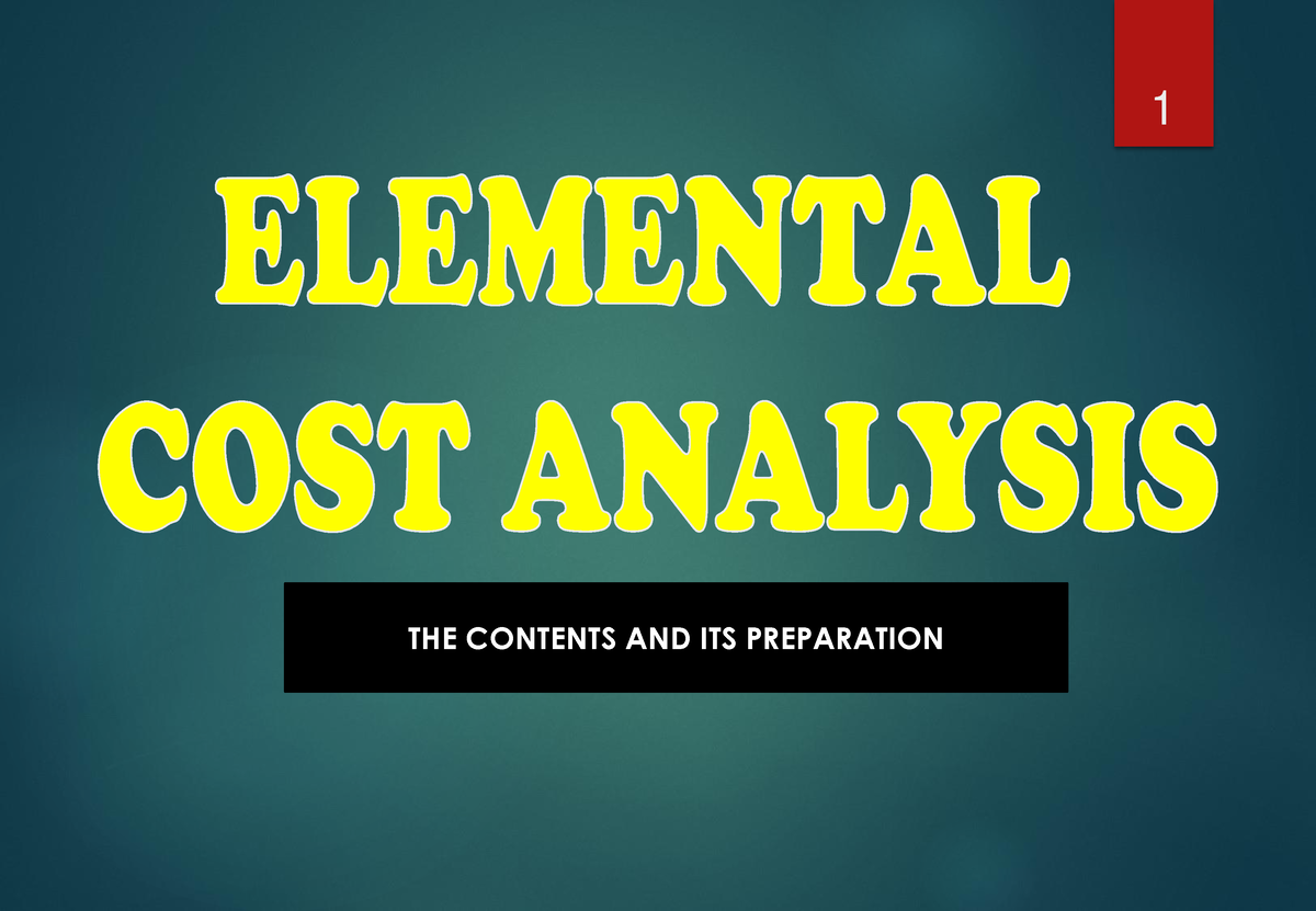 Eca Standard Forms And Contents For Students - The Contents And Its 