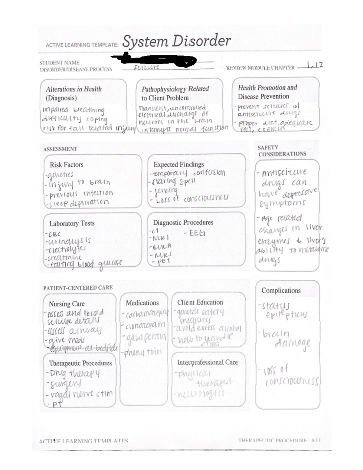 ATI Template Remediation Practice - NURS3130 - BGSU Firelands - Studocu