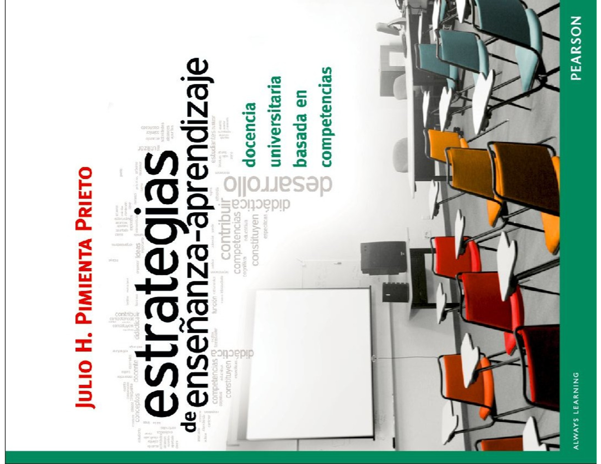 Estrategias de enseñanza-aprendizaje de Julio Pimentel docencia