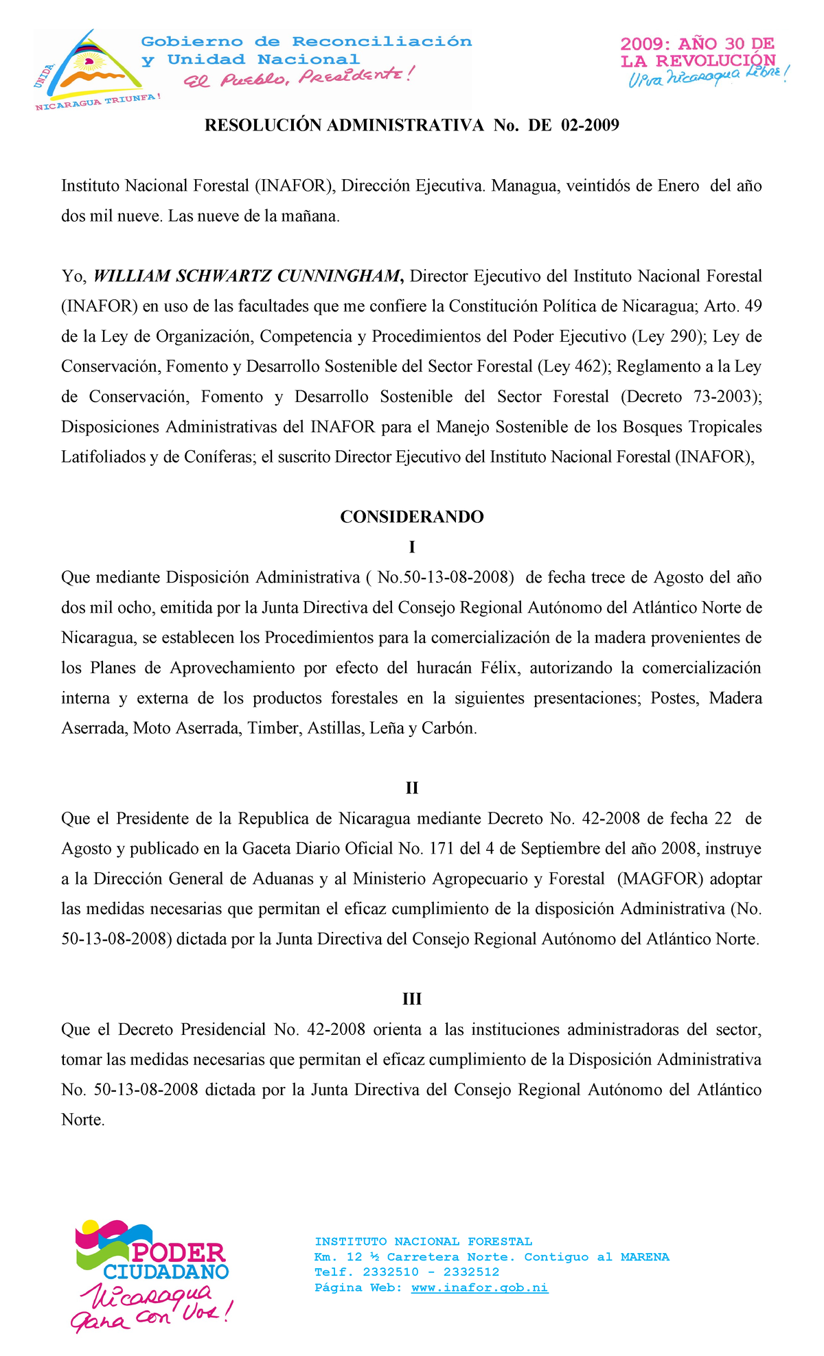 resolucion-no-02-2009-reformas-75-2007-instituto-nacional-forestal-km