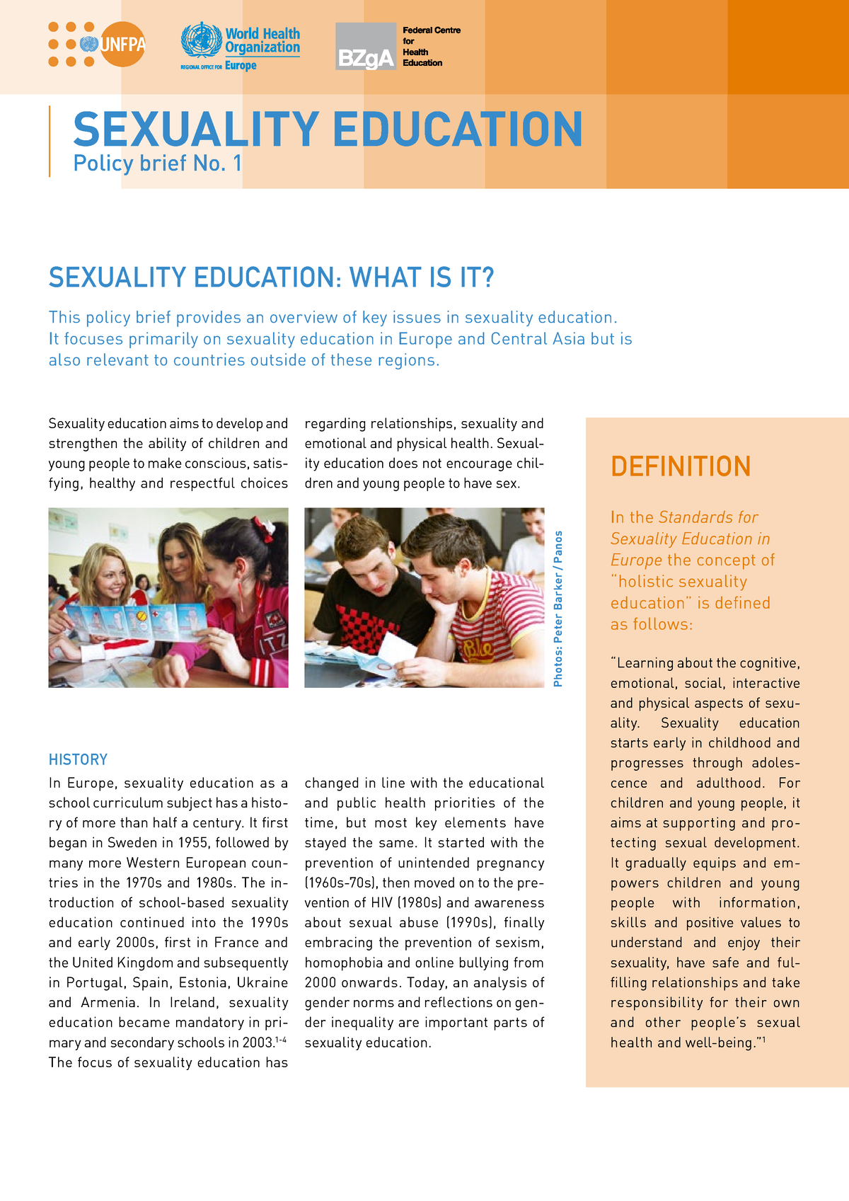 sexuality education thesis