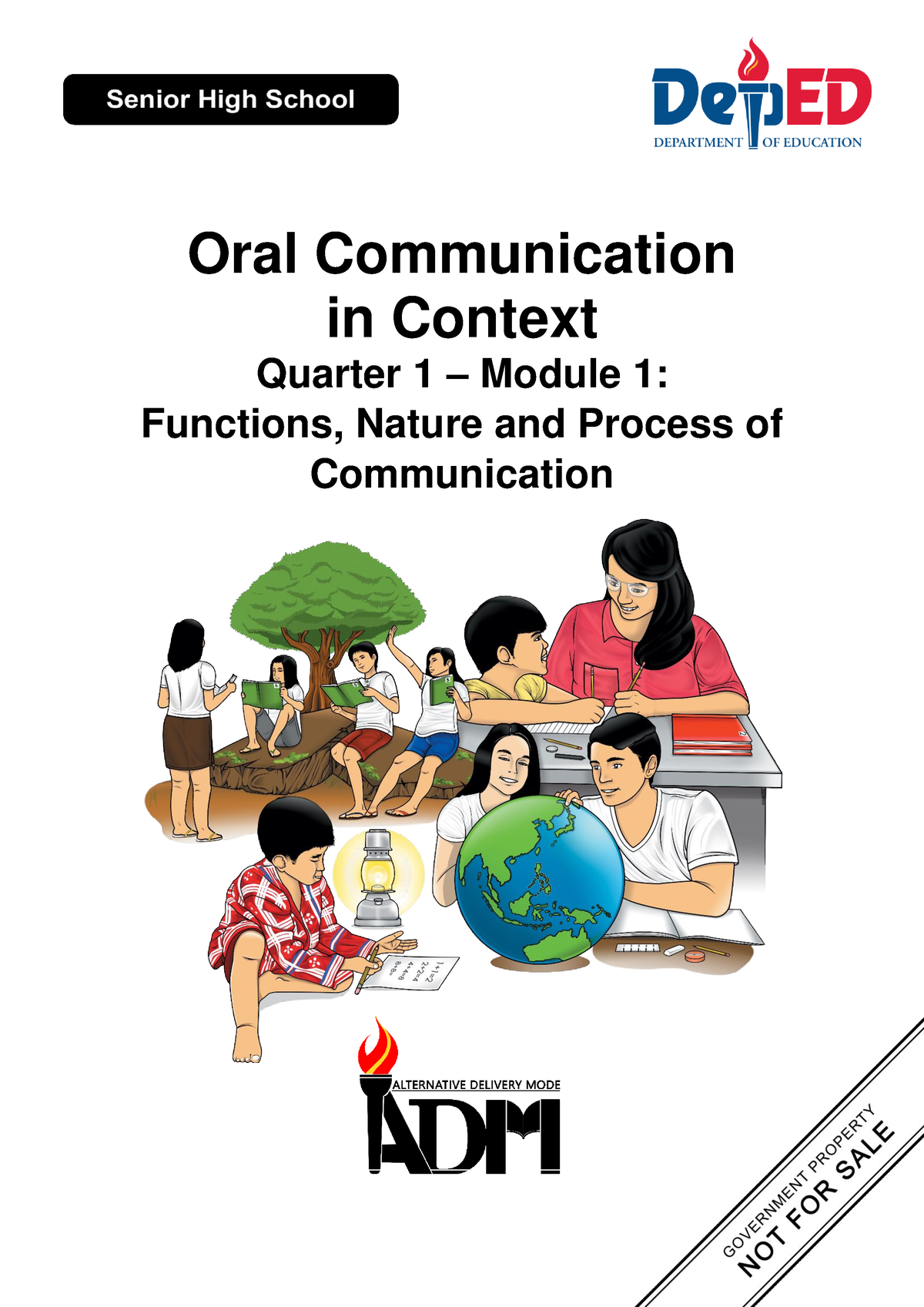 oral communication 1st quarter exam