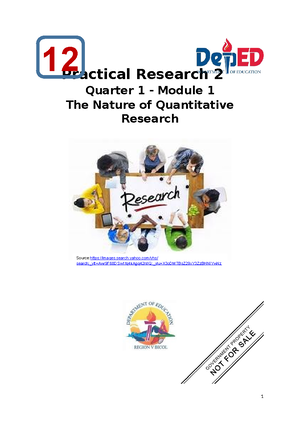 Practical Research 2 Module 5 Q1 - Practical Research 2 Quarter 1 ...