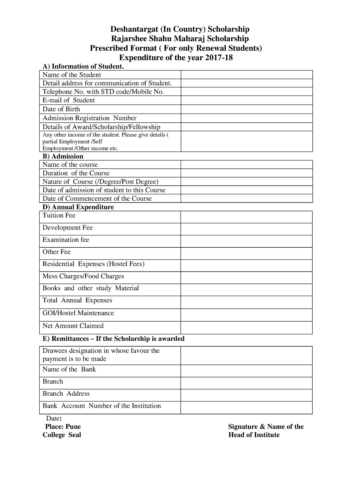 Prescribed Format for accounting - IA 1 - Harvard - Studocu