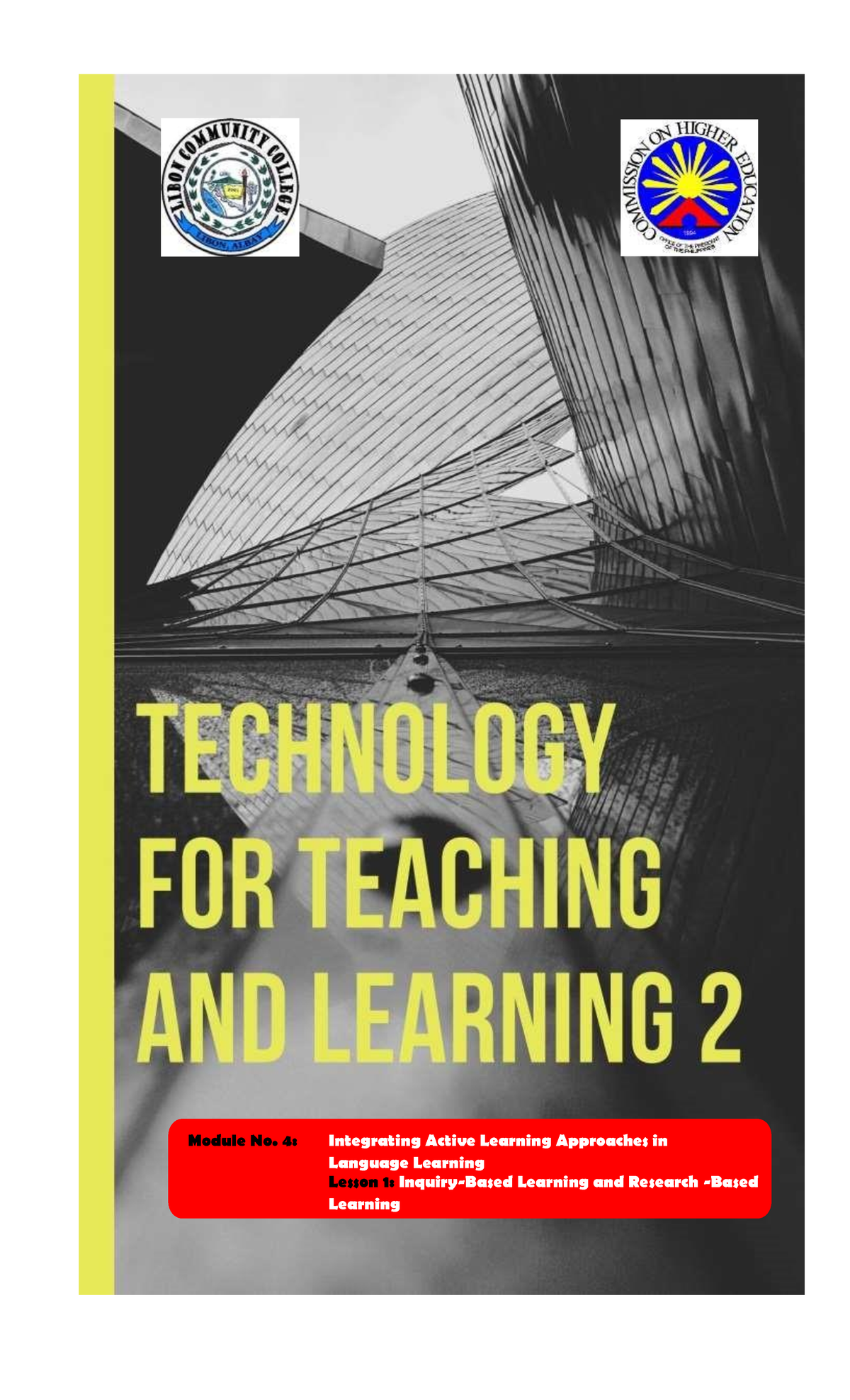 Module 4- Technology For Teaching And Learning 2 - Module No. 4 ...