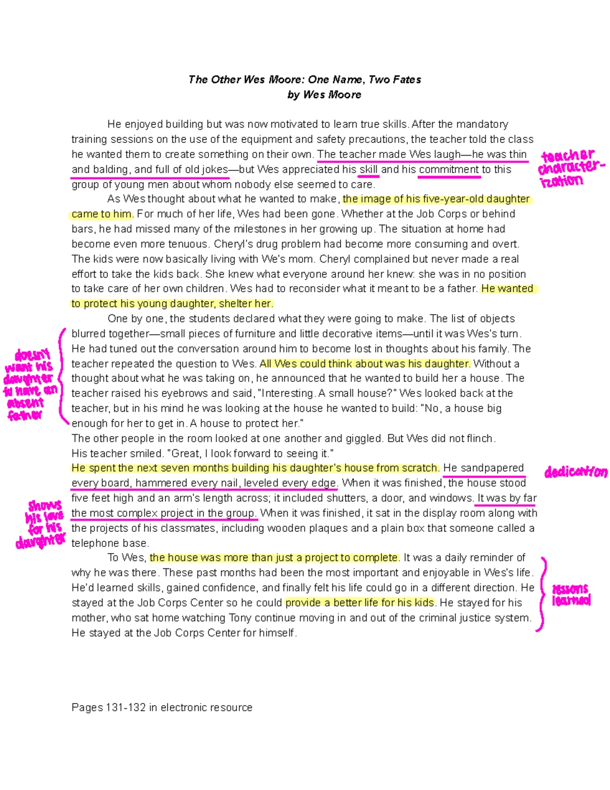 The Other Wes Moore Pdf: The Shocking True Story You Need To Read - 535lcs9