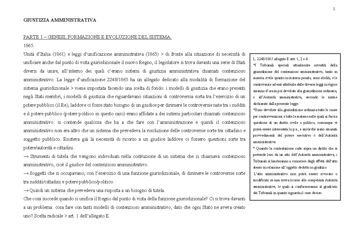 G.AMM. Lezione file che contiene le lezioni ed è stato completato con il libro nelle parti