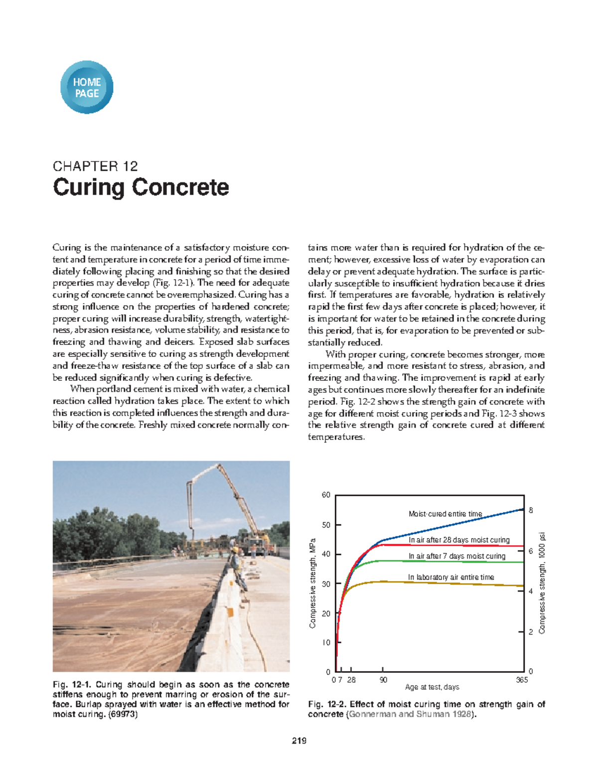 Chap12.pdf curing concrete - HOME PAGE CHAPTER 12 Curing Concrete ...