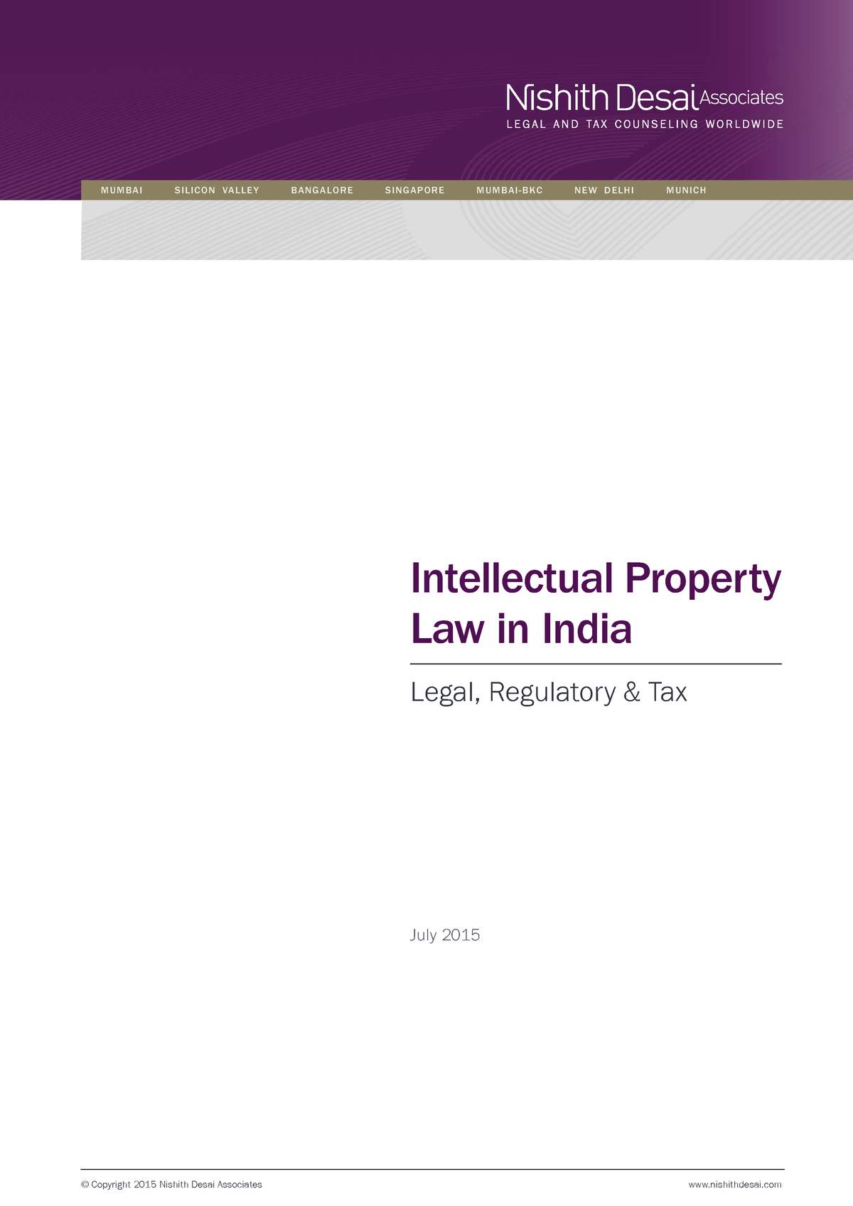 intellectual property law case study in india