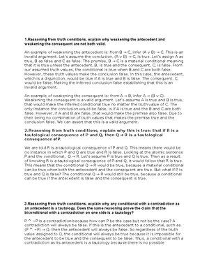 Logic Test 3 Study Guide - 1. Examine the ‘proof’ in exercise 6 on page ...