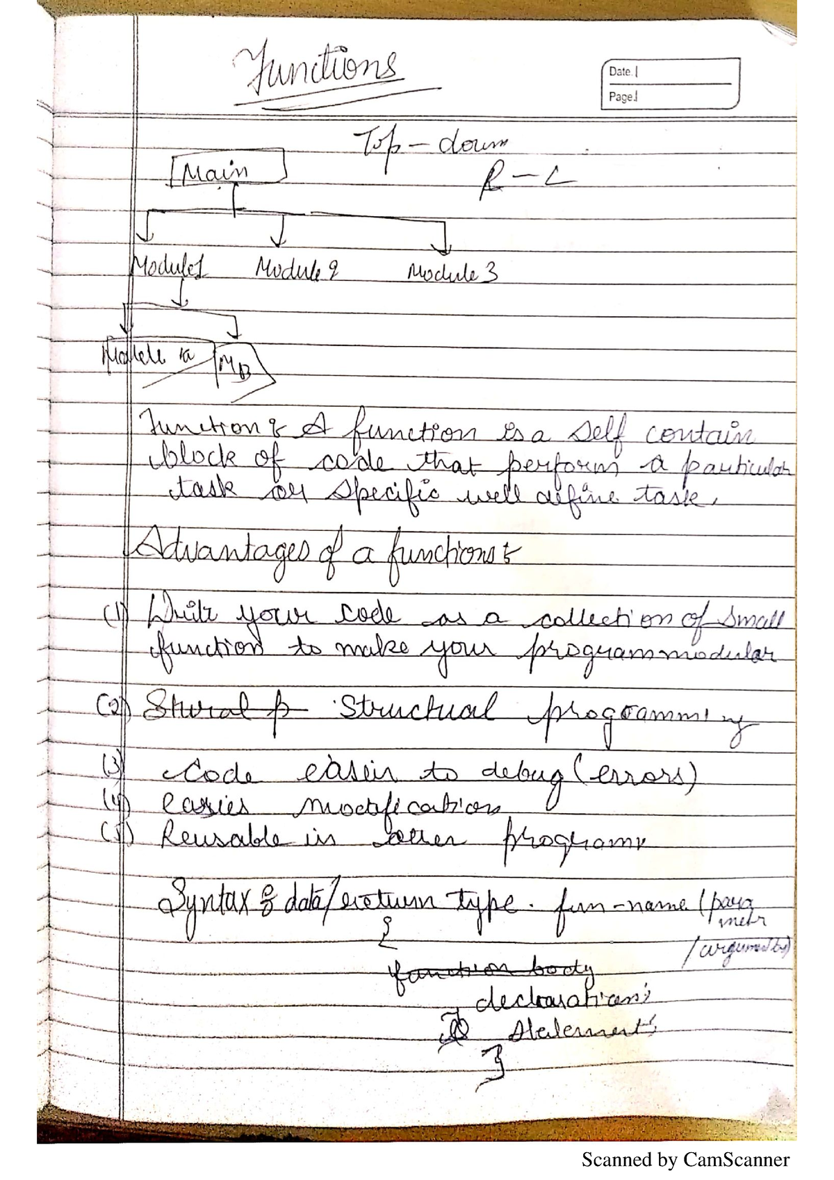 Pps Chapter-5 - N A - Computer Science Engineering - Studocu