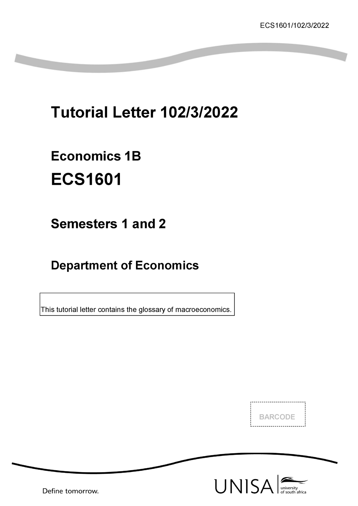 ecs1601 assignment 7 2022