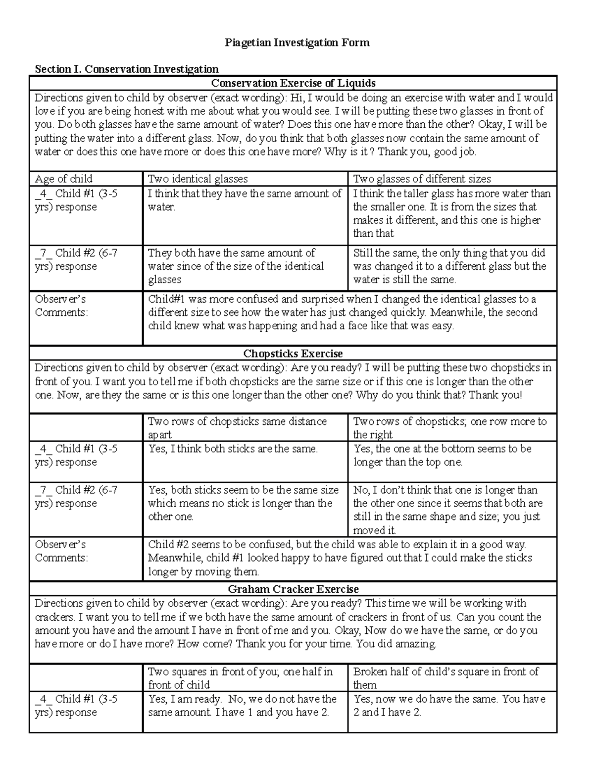 Ho Nguyen-Piagetian Investigations Assignment Form - Piagetian ...