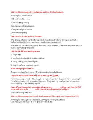 SP2 2020 CP1402 Assignment Case Study - CP1402 Assignment - Networking ...