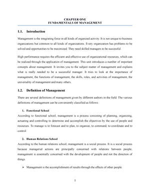 Chapter 5 - Staffing - CHAPTER 5: STAFFING The Managerial Function Of ...