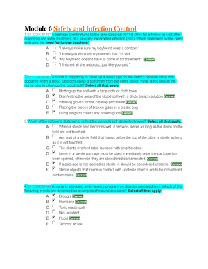 HESI - Module 7 Exam - Without Rationale - 1 7 Exam 1. 1: 22266446341 A ...