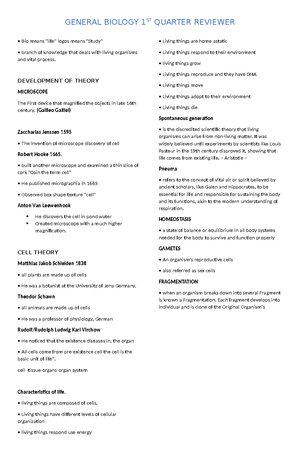 General Chemistry 1ST Quarter Reviewer - GENERAL CHEMISTRY 1 QUARTER ...