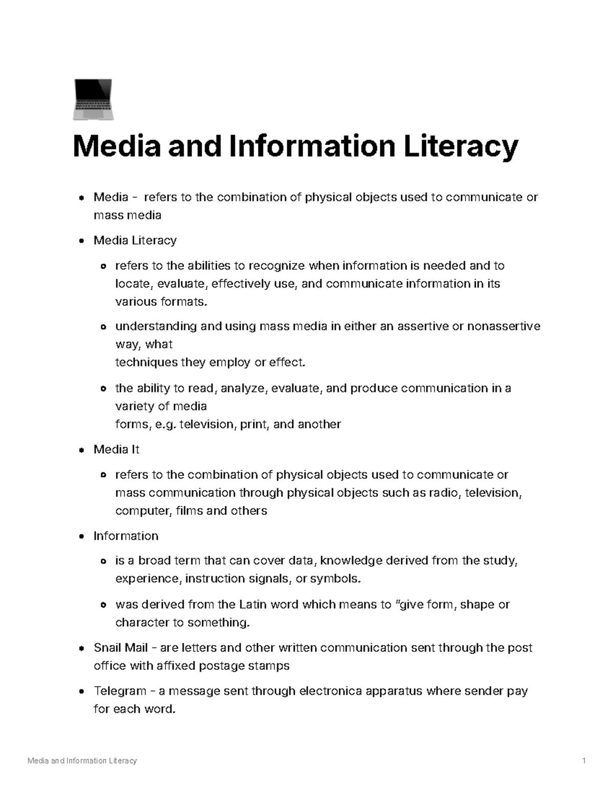 MIT-Reviewer - mit reviewer - 💻 Media and Information Literacy Media ...