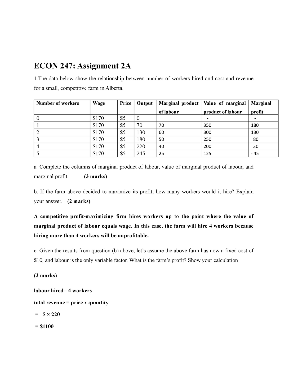 econ 247 assignment 2a