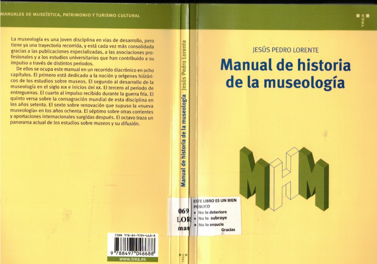 Manual De Historia De La Museología