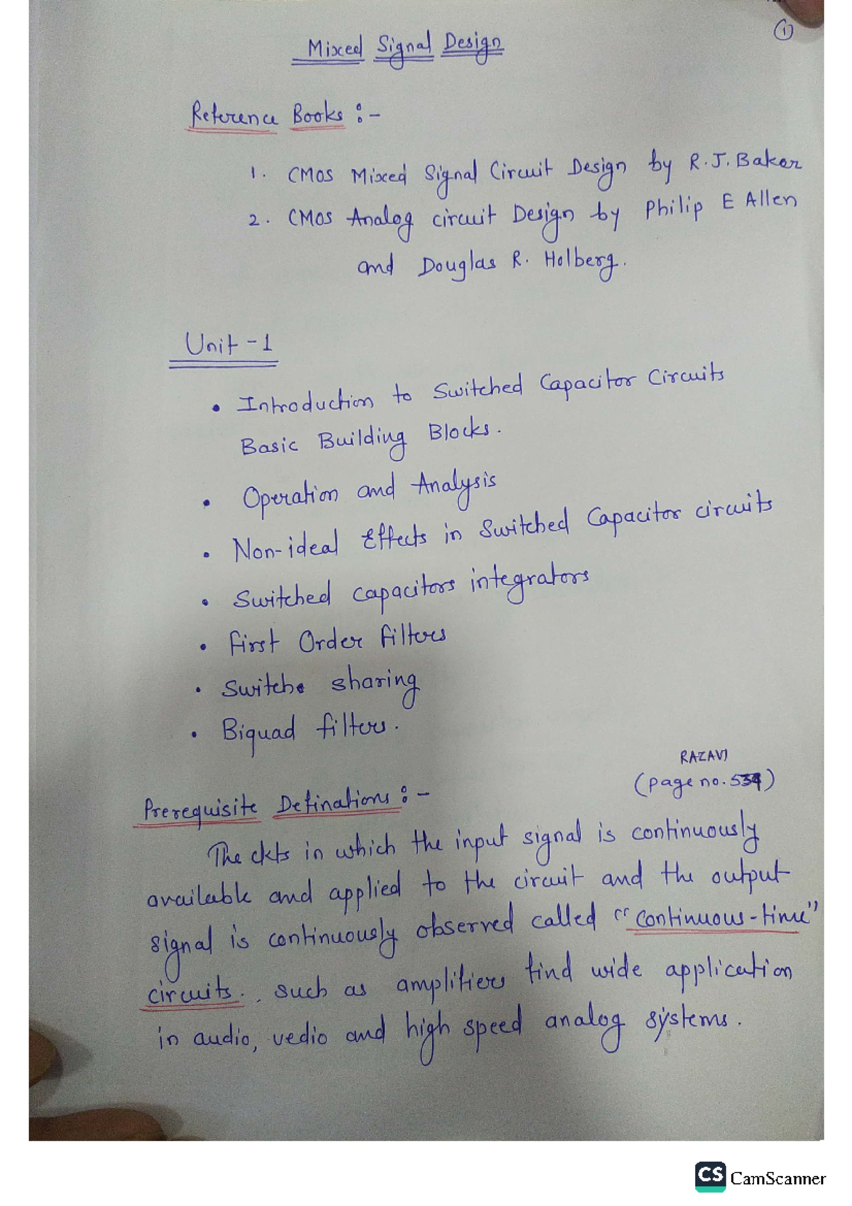 MSD notes unit no-1 - Electronic Devices and Circuits - Studocu