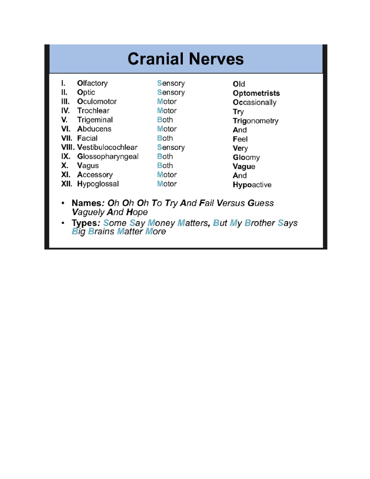 Cranium - Cranial nerves and bony exits pictures. - MEDI100 - Studocu