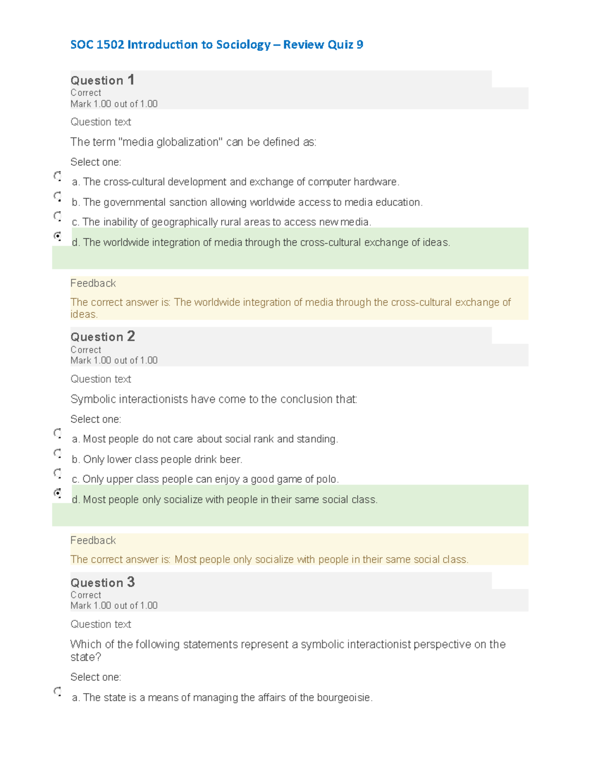 soc-1501-review-quiz-9a-question-1-correct-mark-1-out-of-1