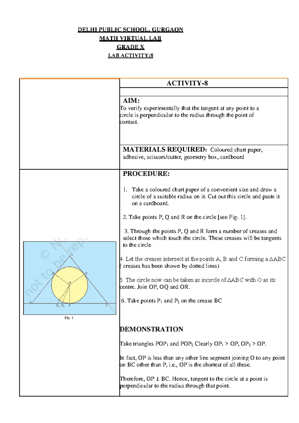 LAB Activity 7- AP sum of n terms - INSTRUCTIONS: DELHI PUBLIC SCHOOL ...