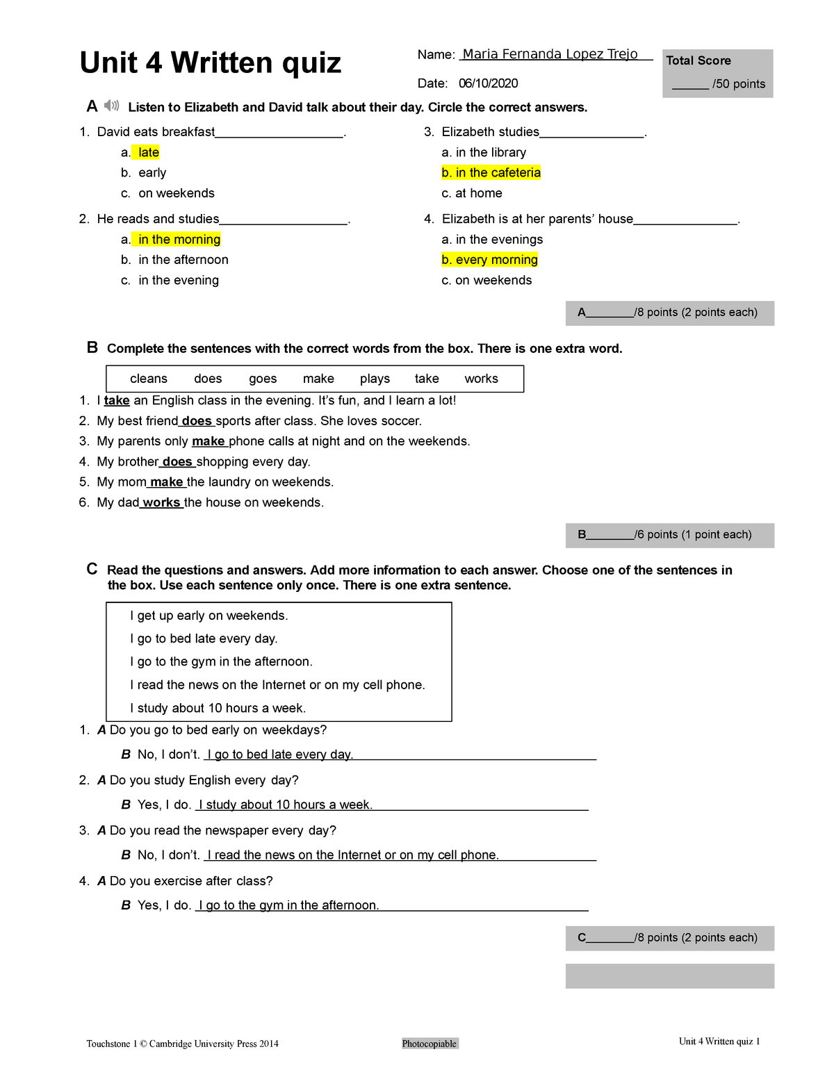 Rules For Written Quiz Competition