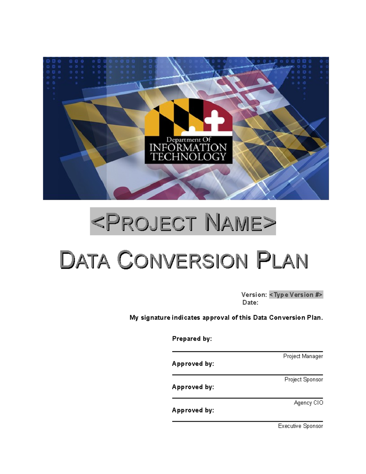 Data-Conversion-Plan - D DATAATA CCONVERSIONONVERSION - Studocu